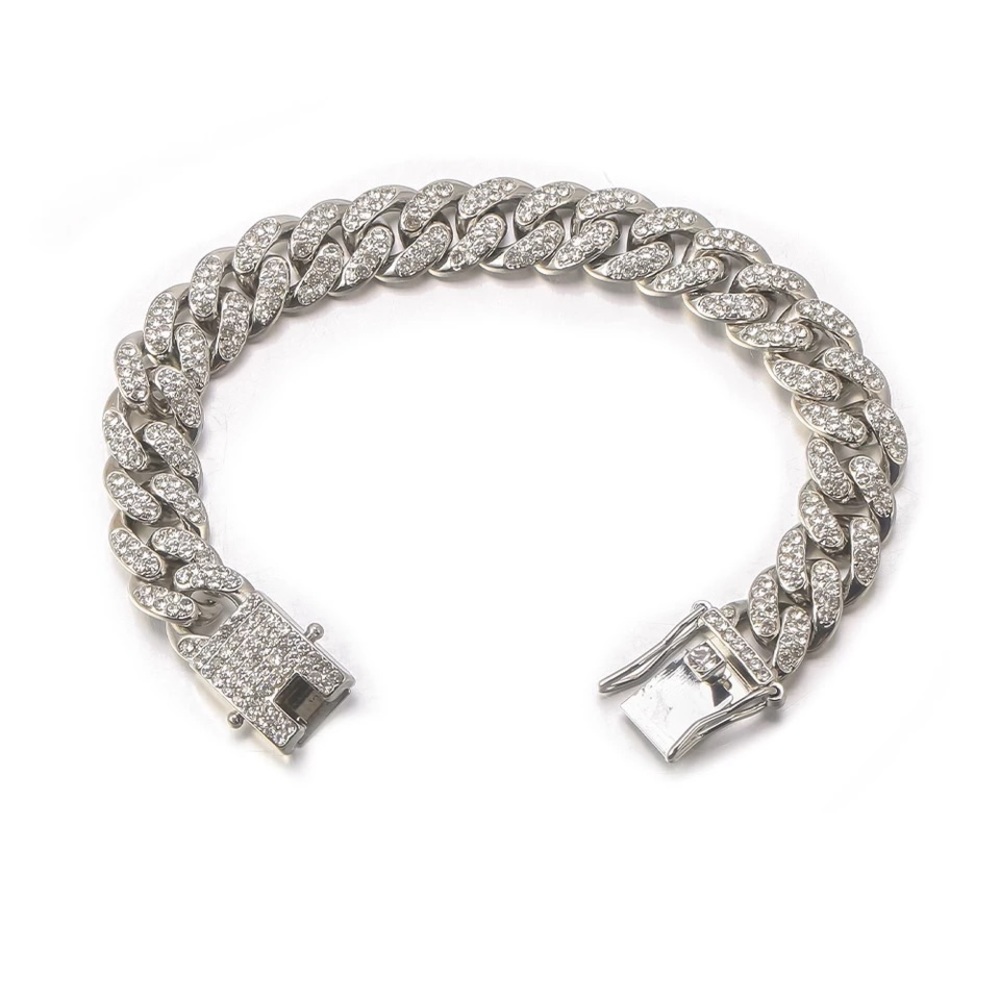 Blingy Baguette Anklet